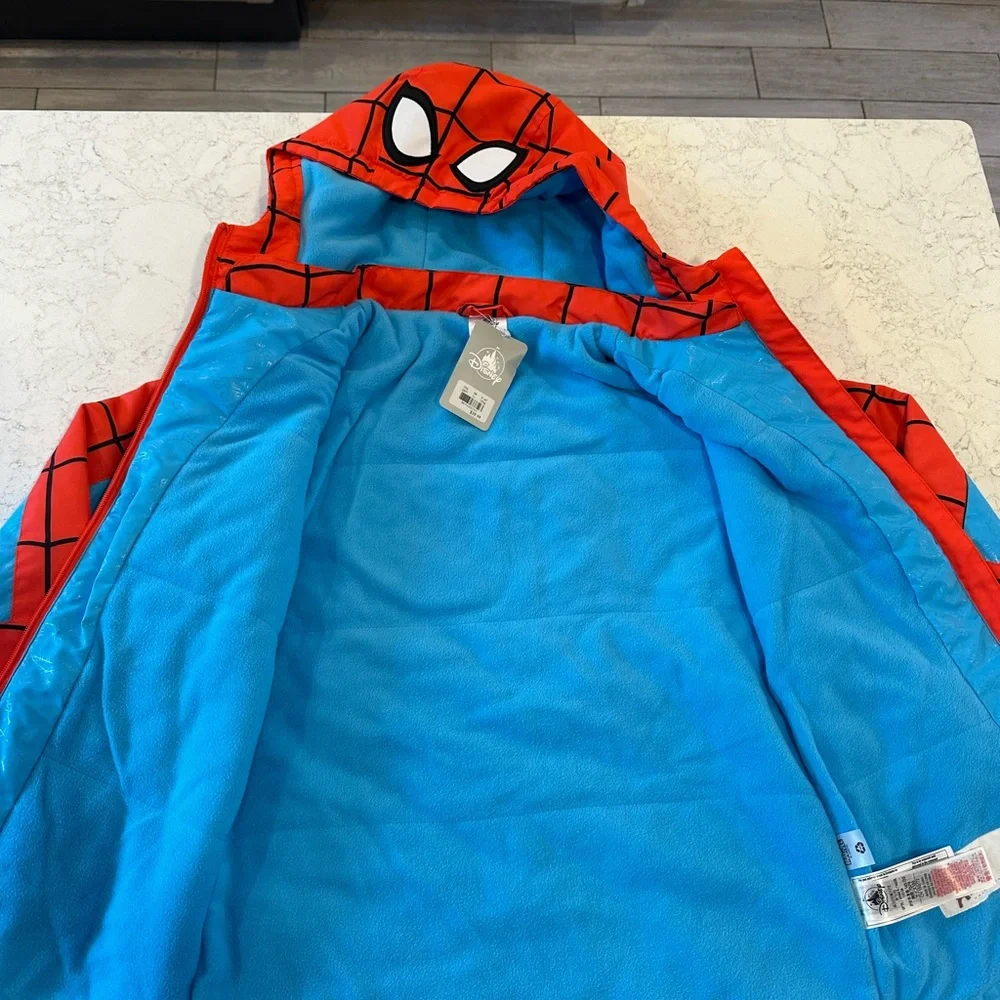 Disney Spider man Kids zip up sweatshirt or costume brand new with tags - Picture 9 of 16